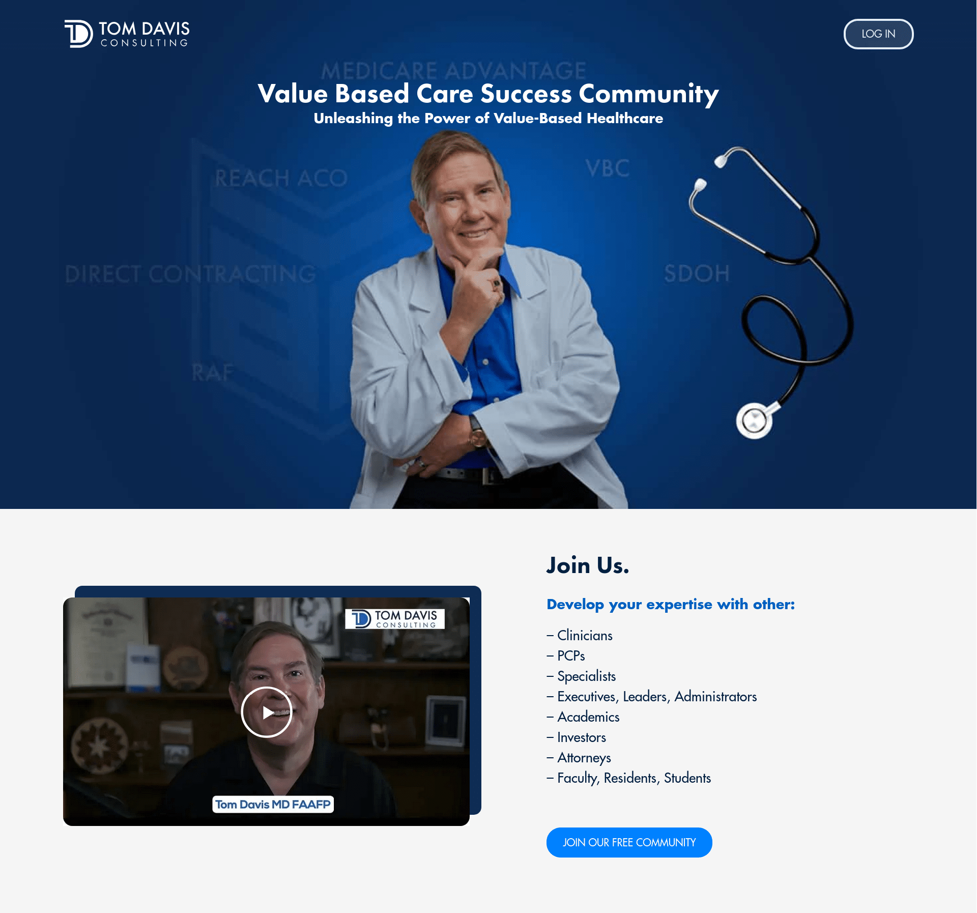 Tom Davis Consulting website