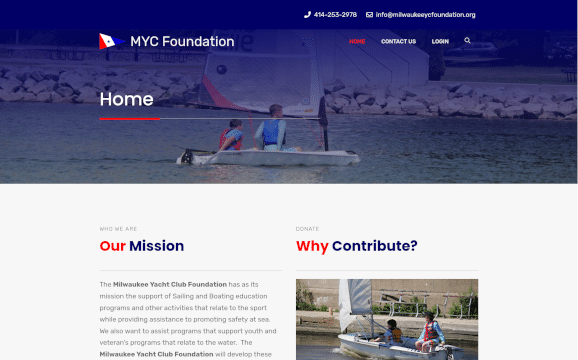 MYC Foundation website